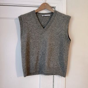 Zara Grey Sweater Vest
